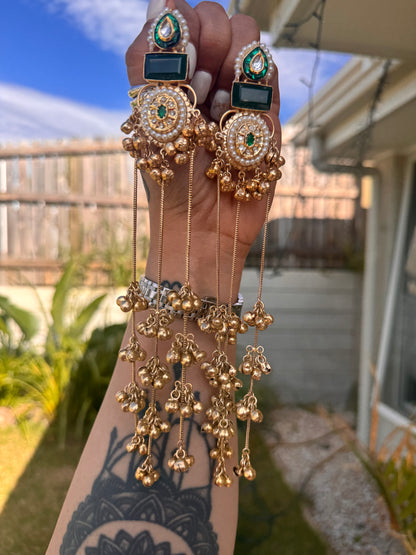 FMC1050 - Brass (Kashmiri) Earrings