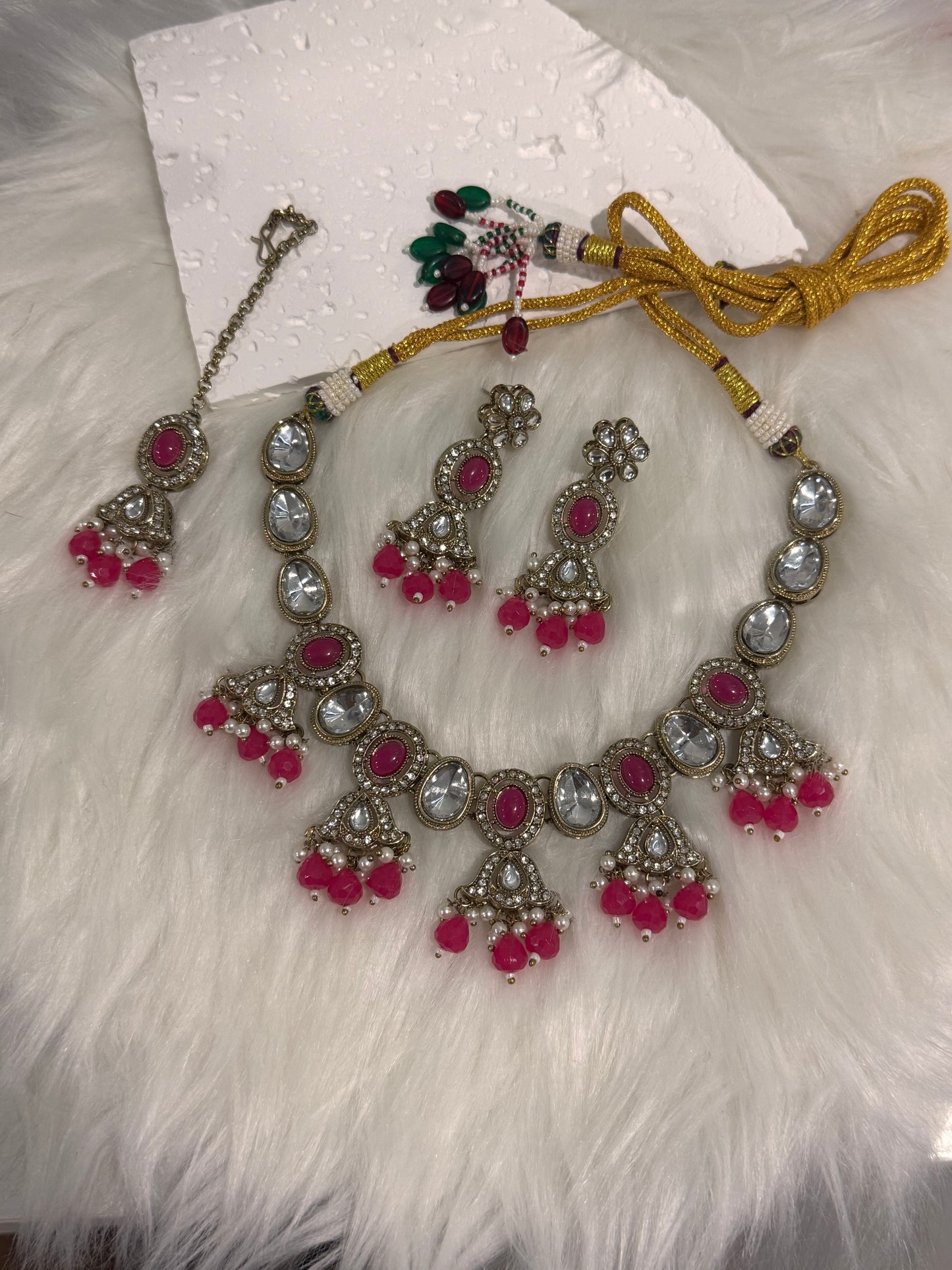 FMC656 - Kundan Necklace
