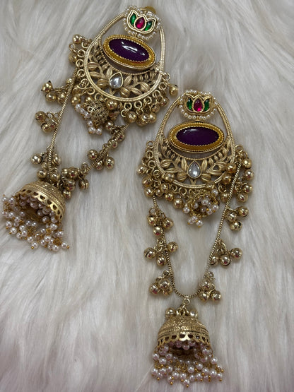 FMC1645 - Kashmiri Earrings