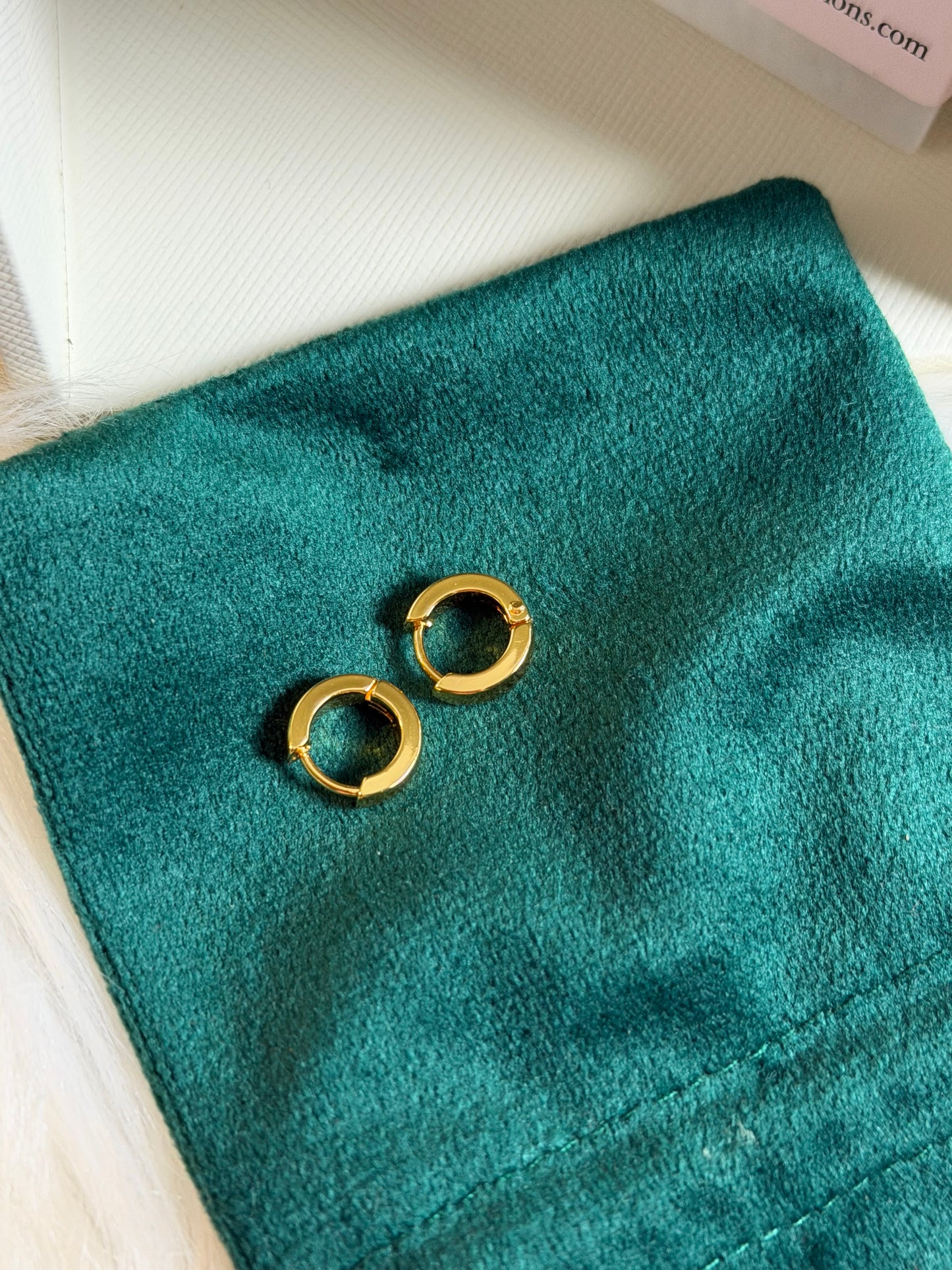FMC509 - Gold Plated Hoops