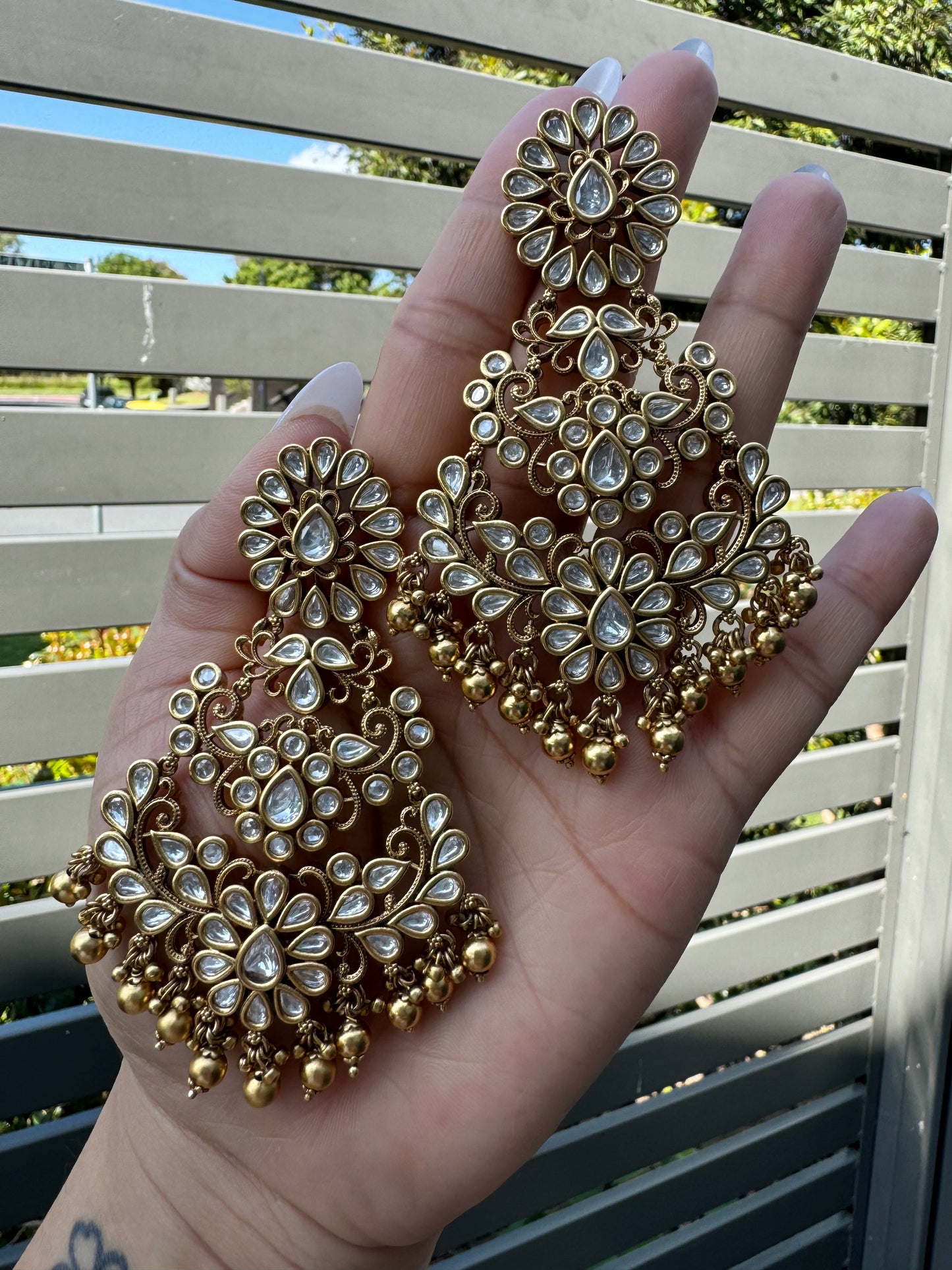 FMC2566 - Amarpali Uncut Earrings