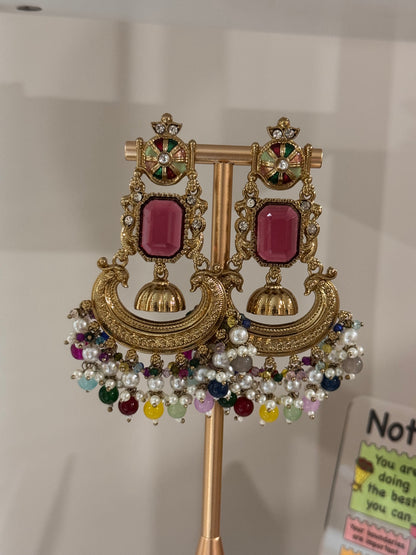 FMC495 - Kundan Earrings