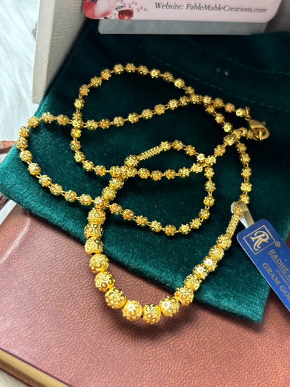 FMC2602 - Gram Gold plated Chain