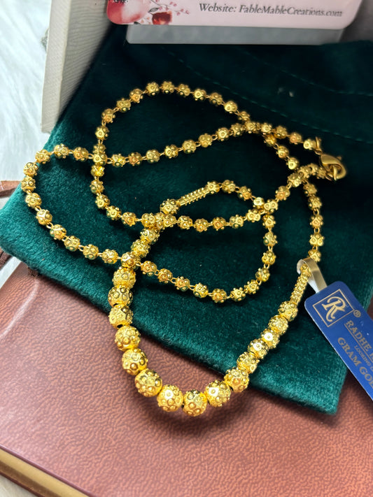 FMC2602 - Gram Gold plated Chain