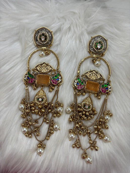 FMC1655 - Kashmiri Earrings