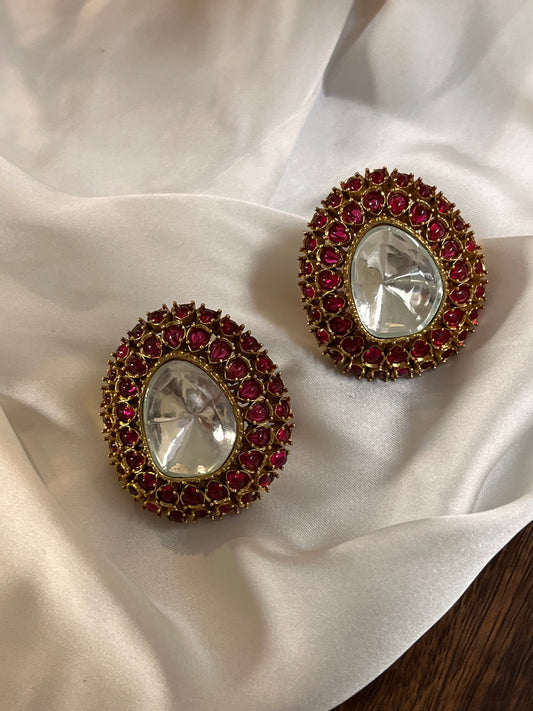 FMC273 - Uncut Kundan Studs