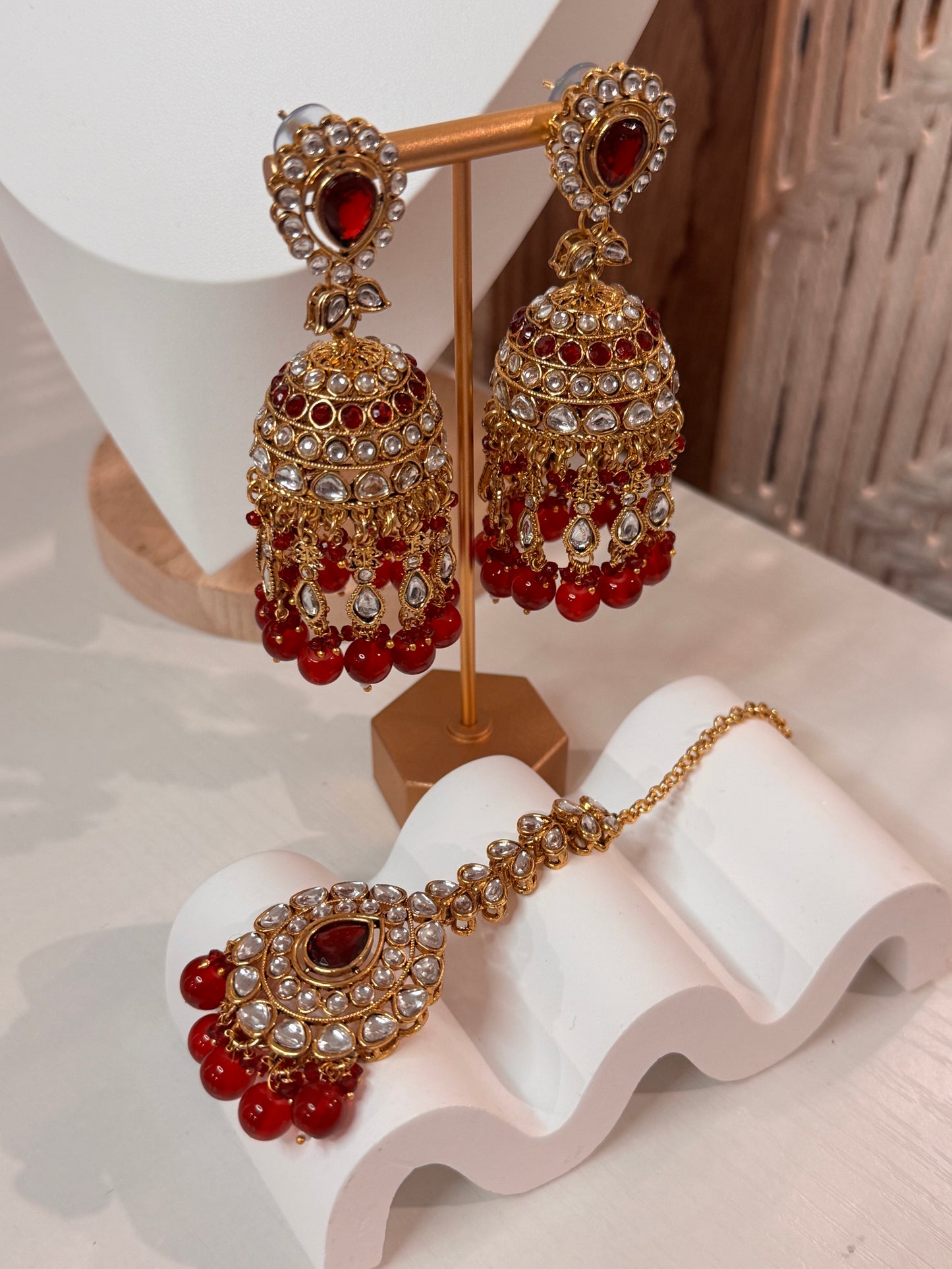 FMC785 - Jhumki Tikka Set