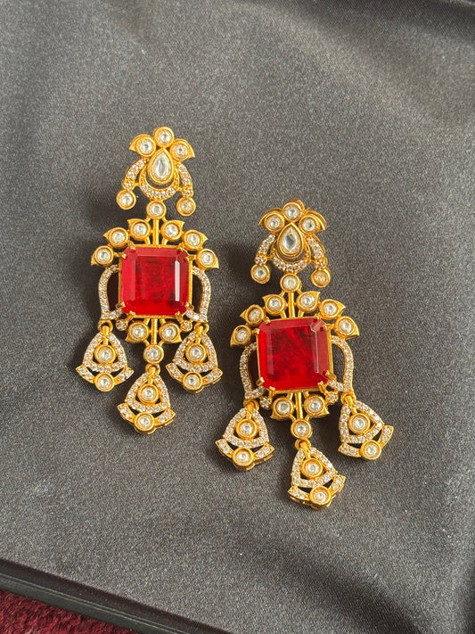 FMC789 - Mossanite Earrings