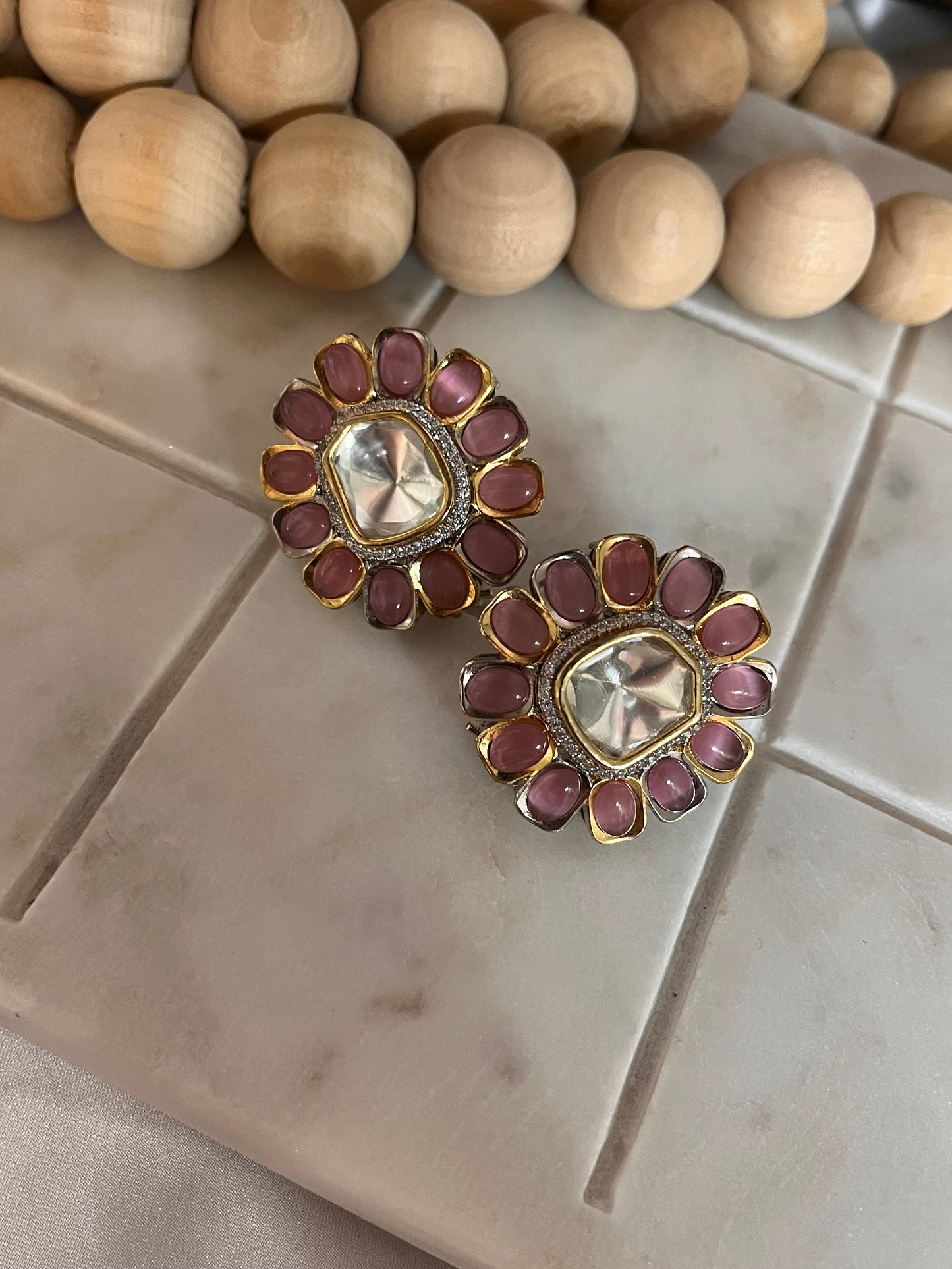 FMC203 - Uncut Kundan Studs