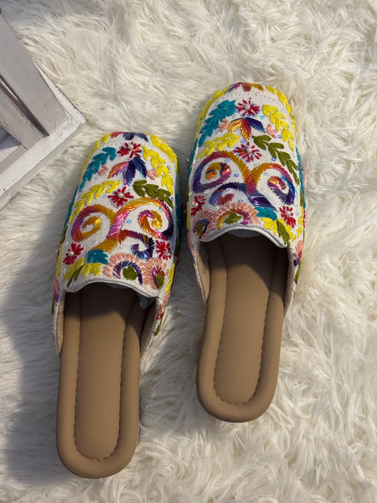 FMC3002 - Hand Embroidered Heels