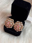FMC1217 - Uncut Kundan Studs Earrings