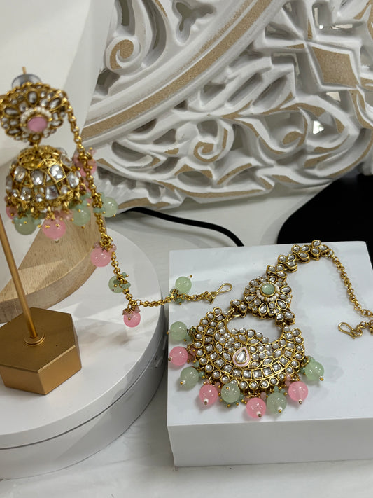 FMC535 - Jhumki Tikka Set