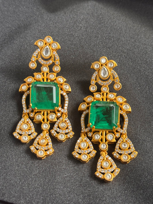 FMC789 - Mossanite Earrings