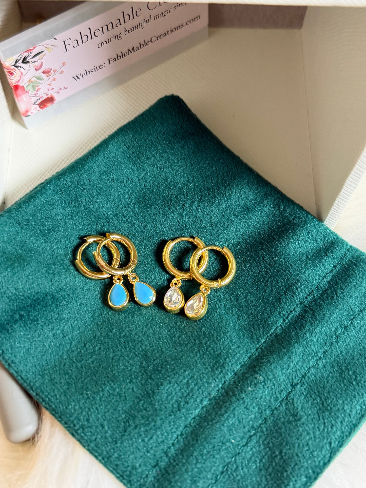 FMC516 - Gold Plated Hoops