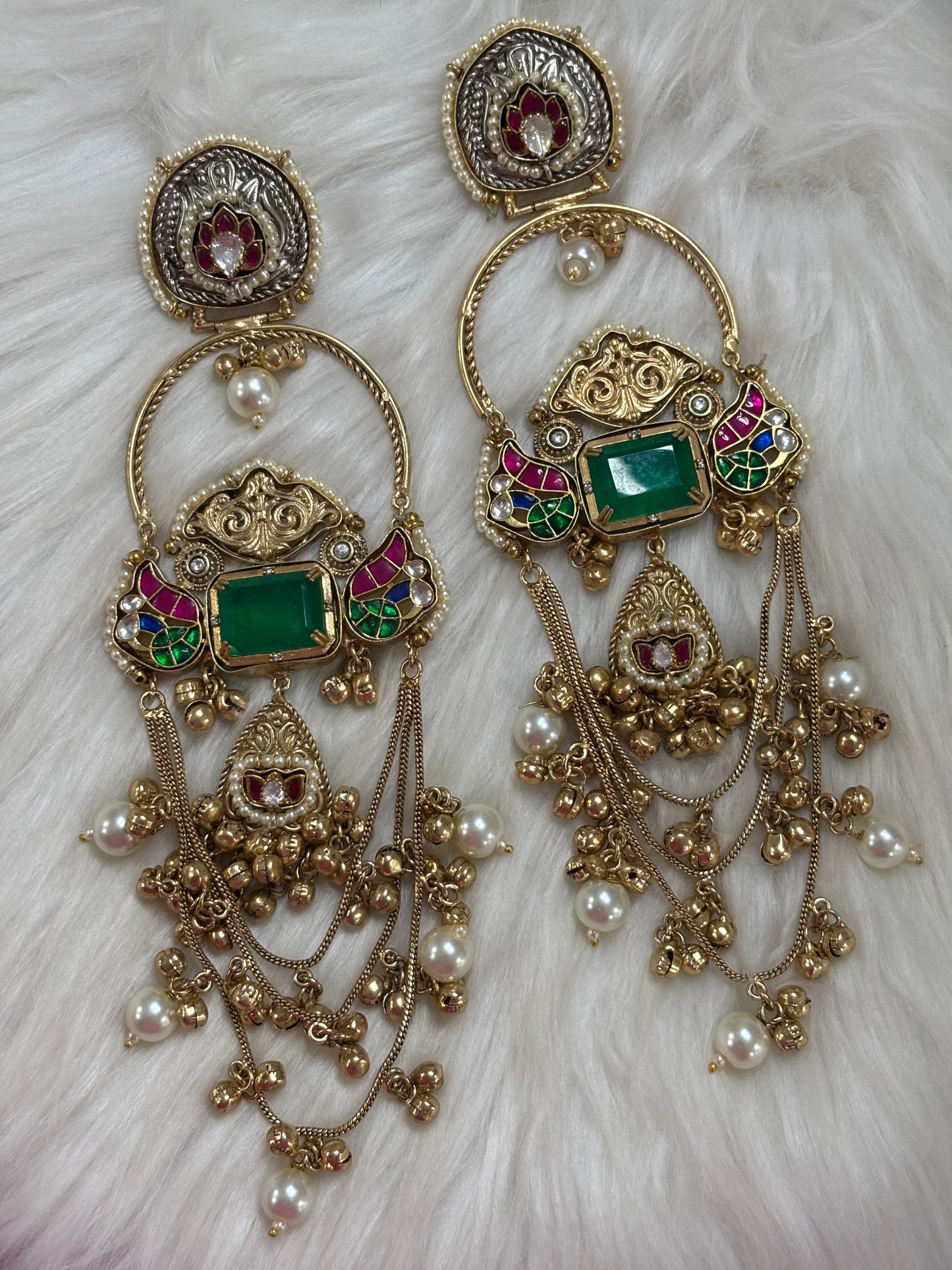 FMC1655 - Kashmiri Earrings