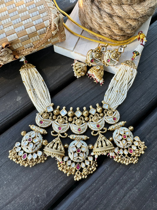 FMC35508 - Rajwada Style Necklace Set