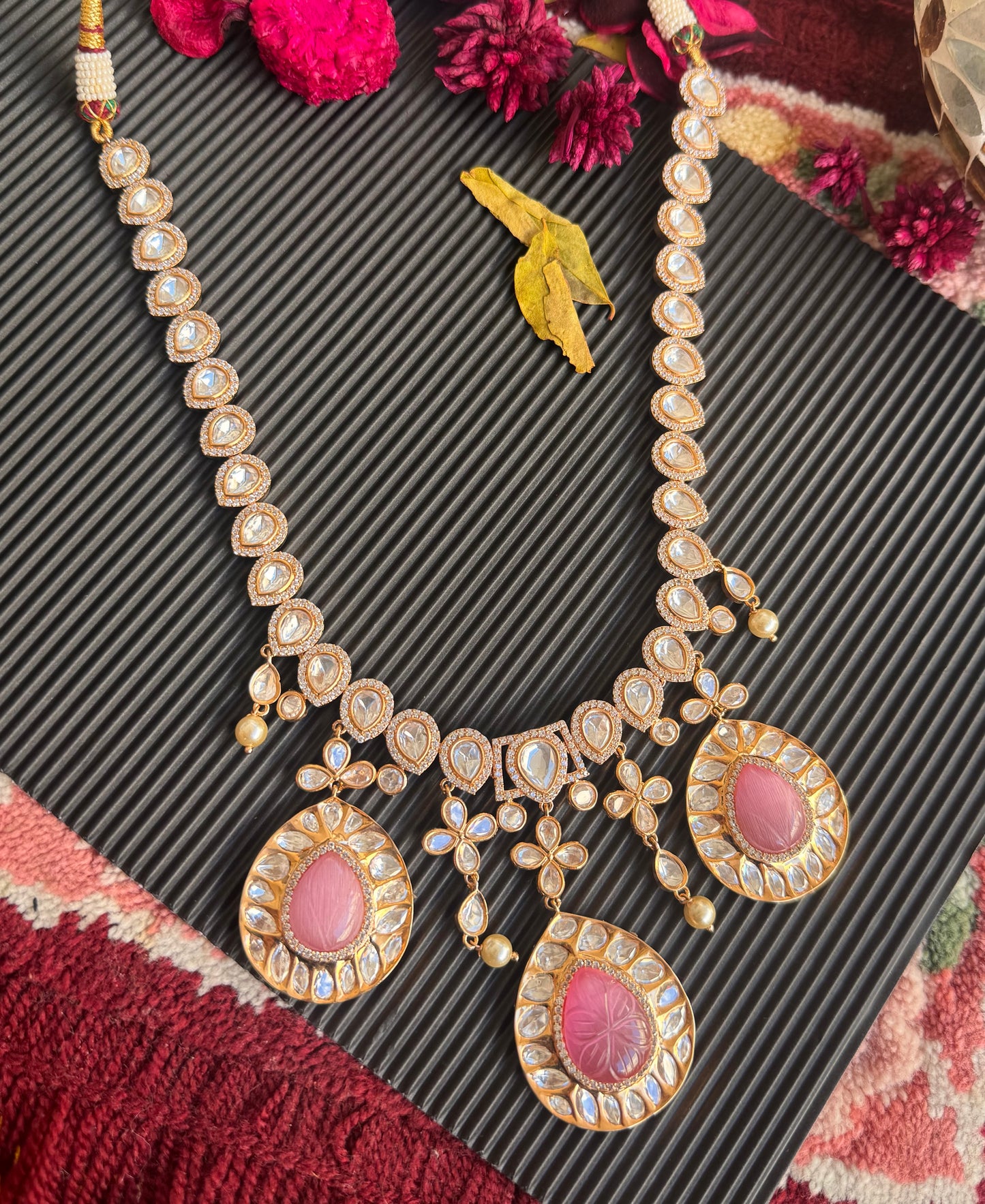 FMC2564 - Uncut Kundan Necklace