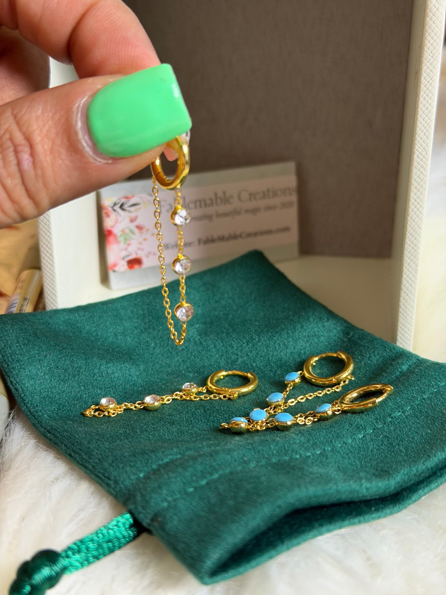 FMC515 - Gold Plated Hoops