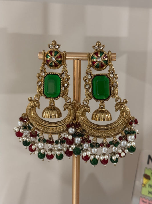FMC495 - Kundan Earrings