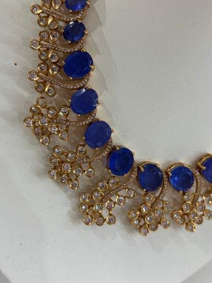 FMC4475 - Uncut Kundan Necklace Set