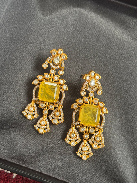FMC789 - Mossanite Earrings