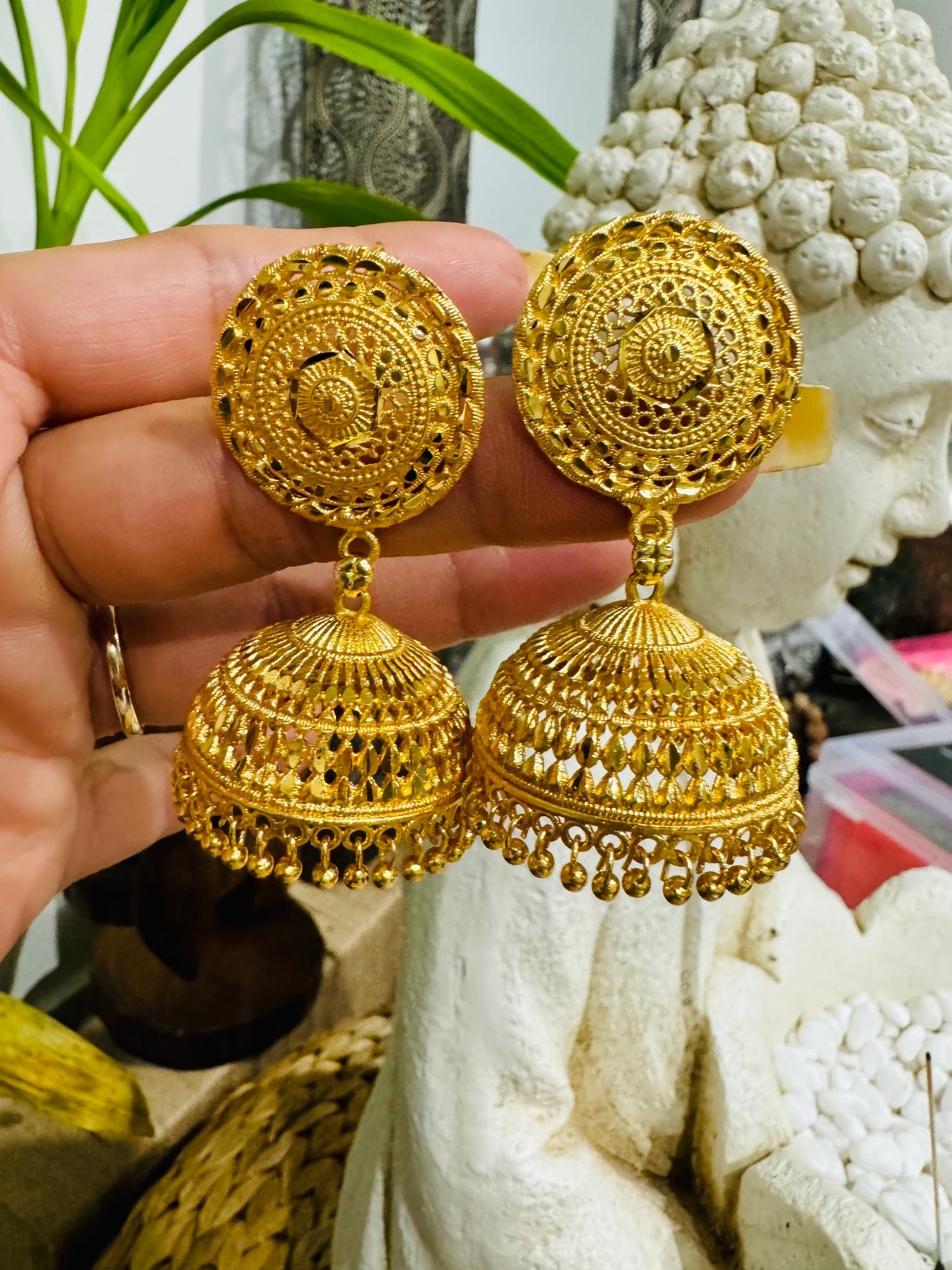 FMC240 - Gold Plated Jhumki