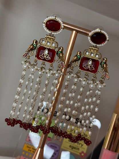 FMC490 - Kundan Earrings