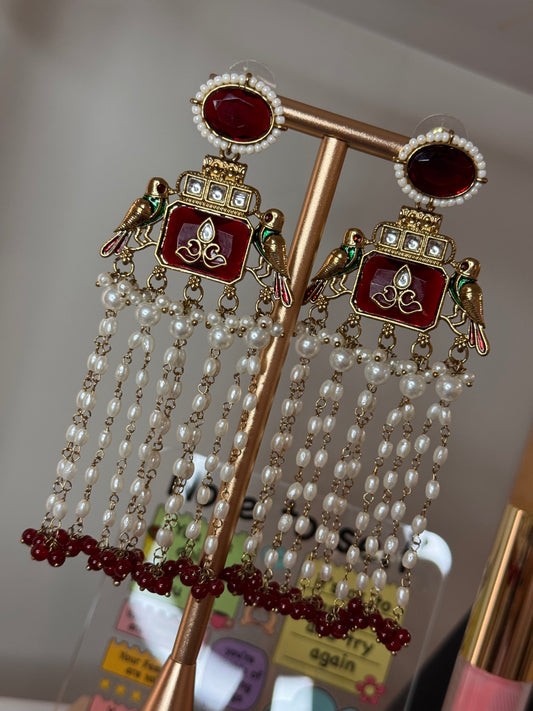 FMC490 - Kundan Earrings