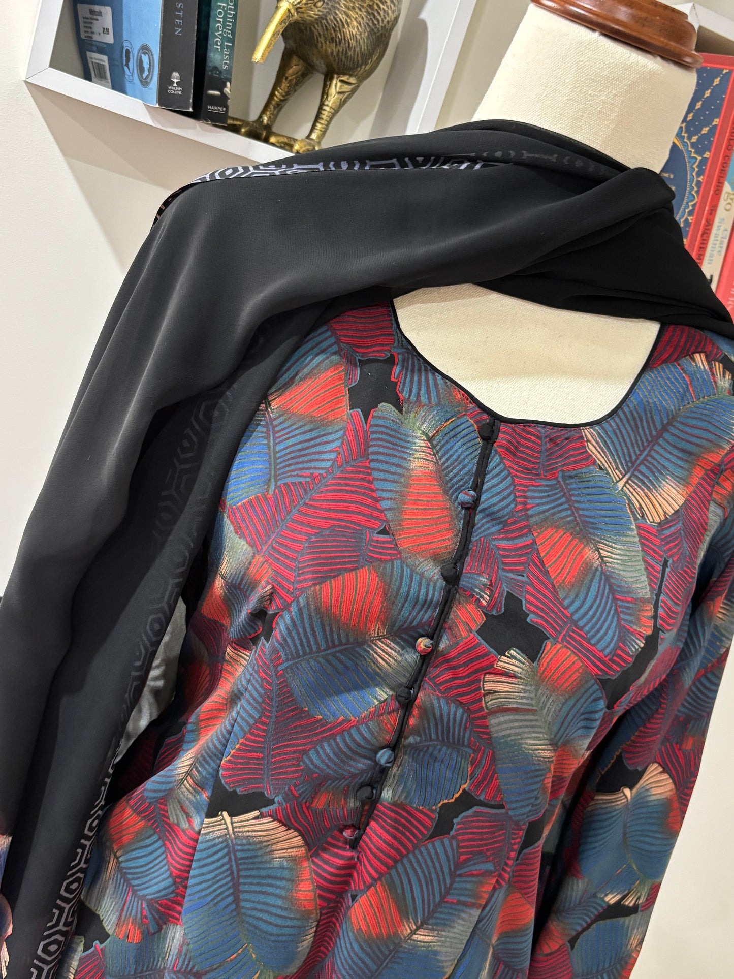 Digital Printed Crepe Pant Suit