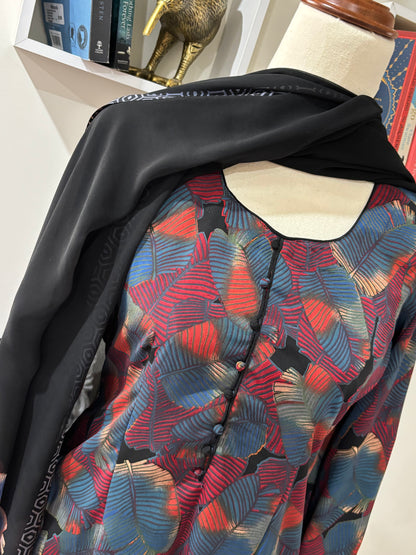 Digital Printed Crepe Pant Suit