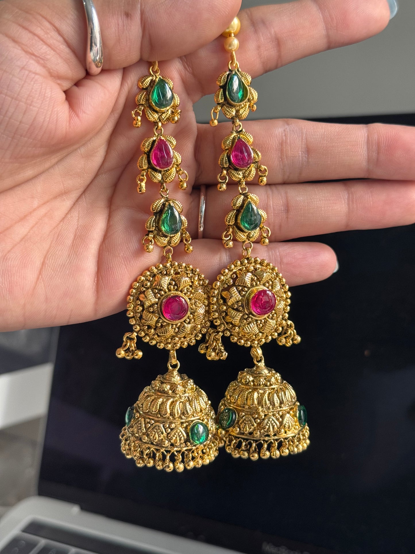 FMC2312 - 2 Gram Gold Plated Jhumki