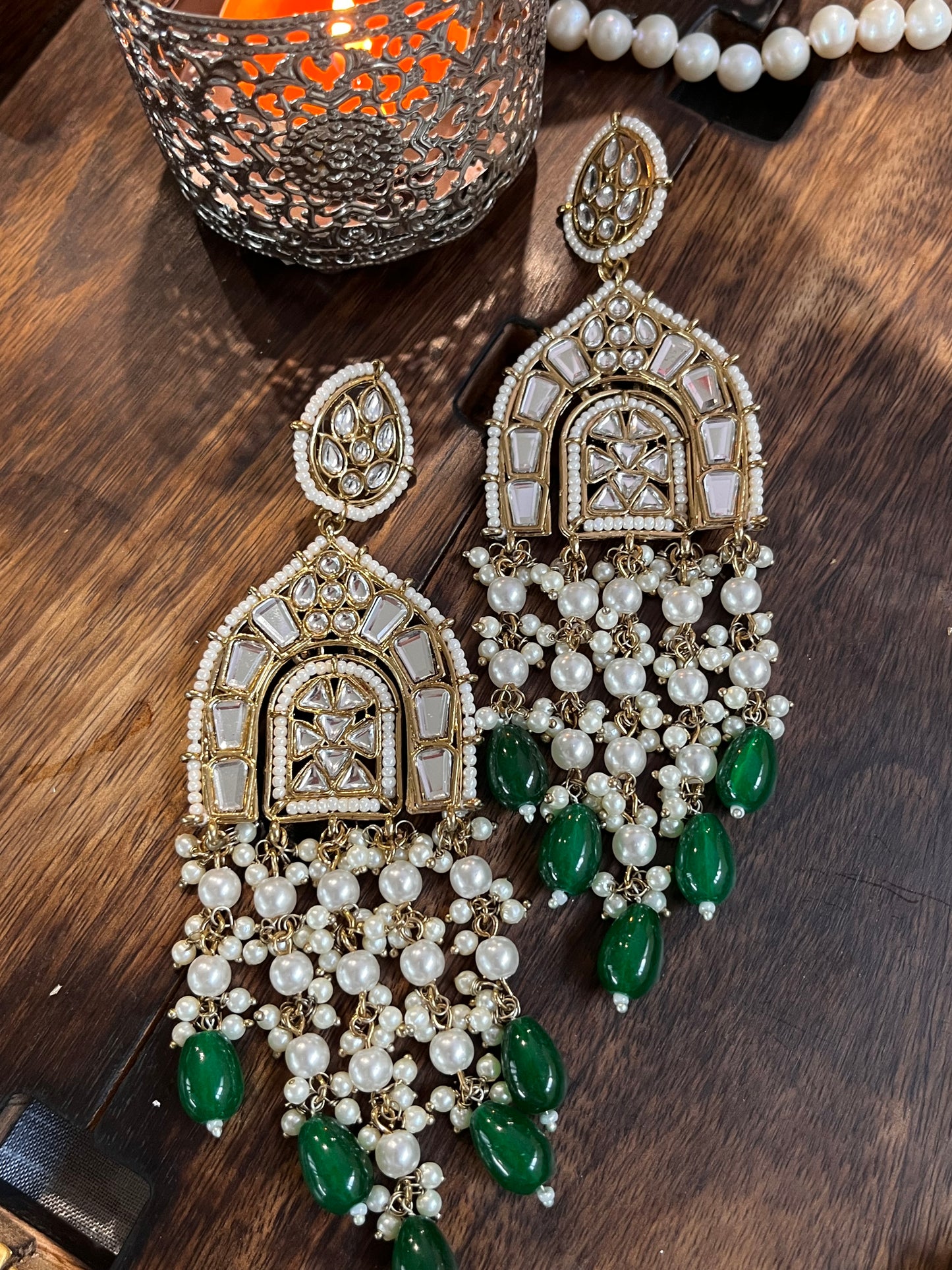 FMC105 - Kundan Earrings