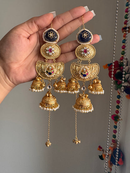 FMC2876 - Brass Earrings