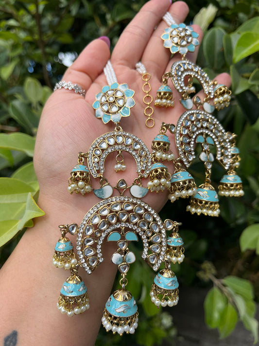 FMC245 - Kundan Earrings - $10 OFF