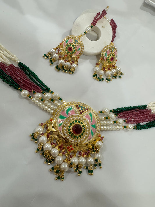 FMC2927- Jadau Chokar Set