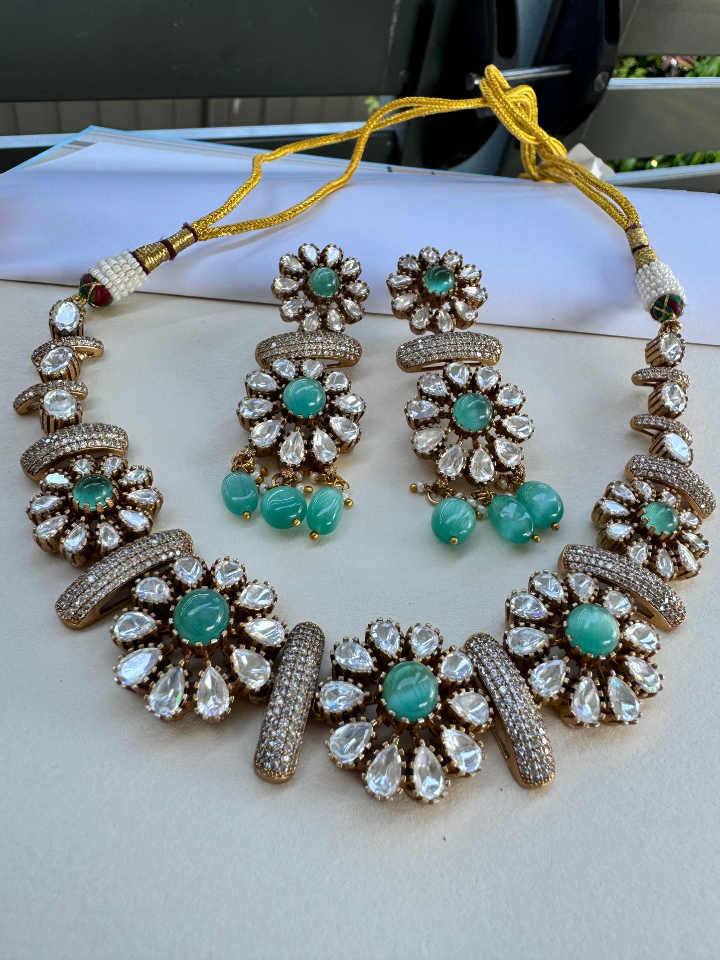 FMC3388 - Uncut Kundan Necklace