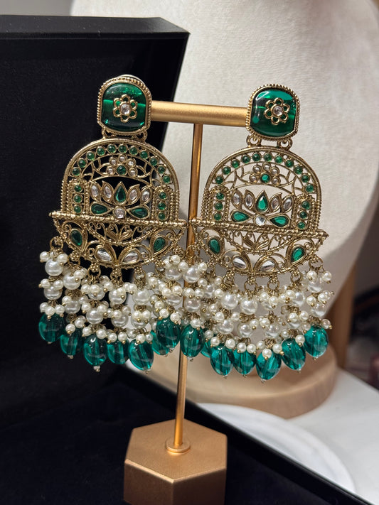 FMC480 - Kundan Earrings