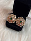 FMC1217 - Uncut Kundan Studs Earrings