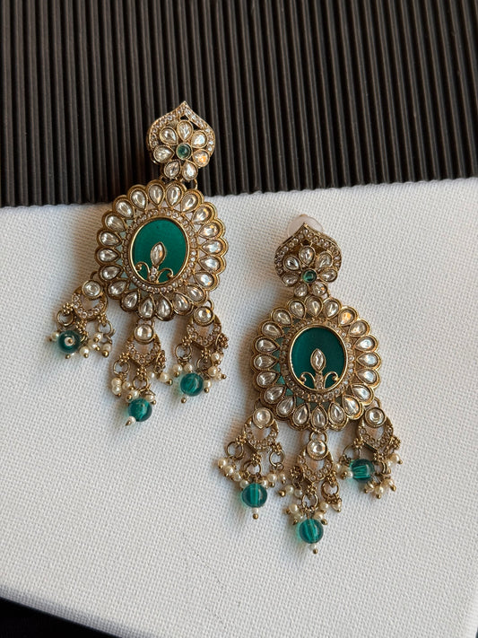 FMC433 - Kundan Earrings