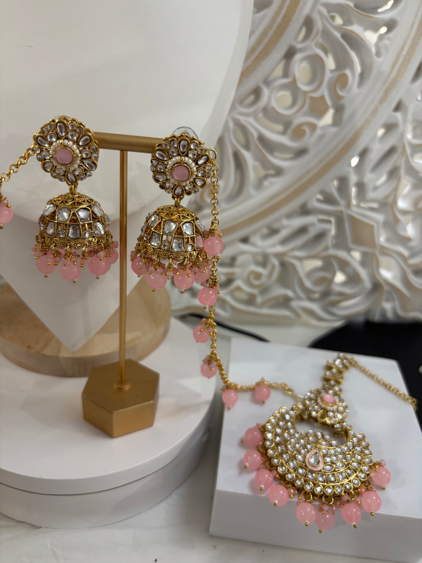 FMC535 - Jhumki Tikka Set