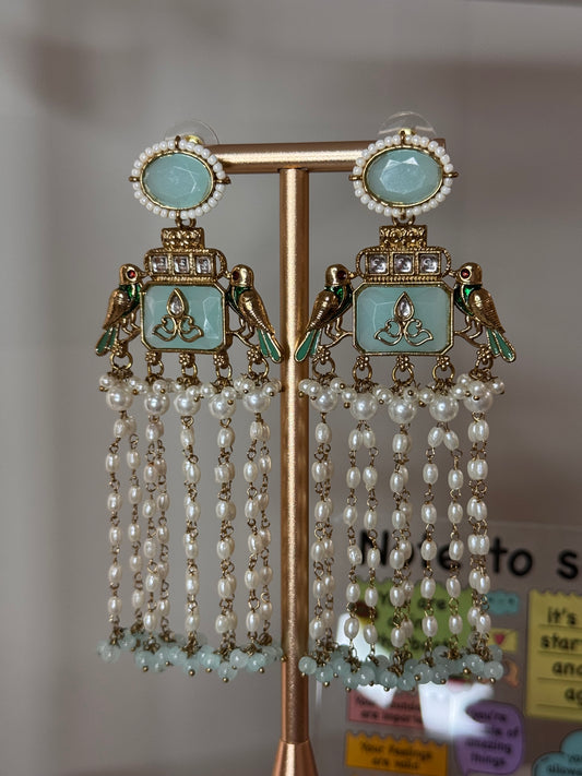 FMC490 - Kundan Earrings