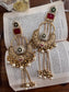 FMC3300 - Kashmiri Style (Brass) Earrings