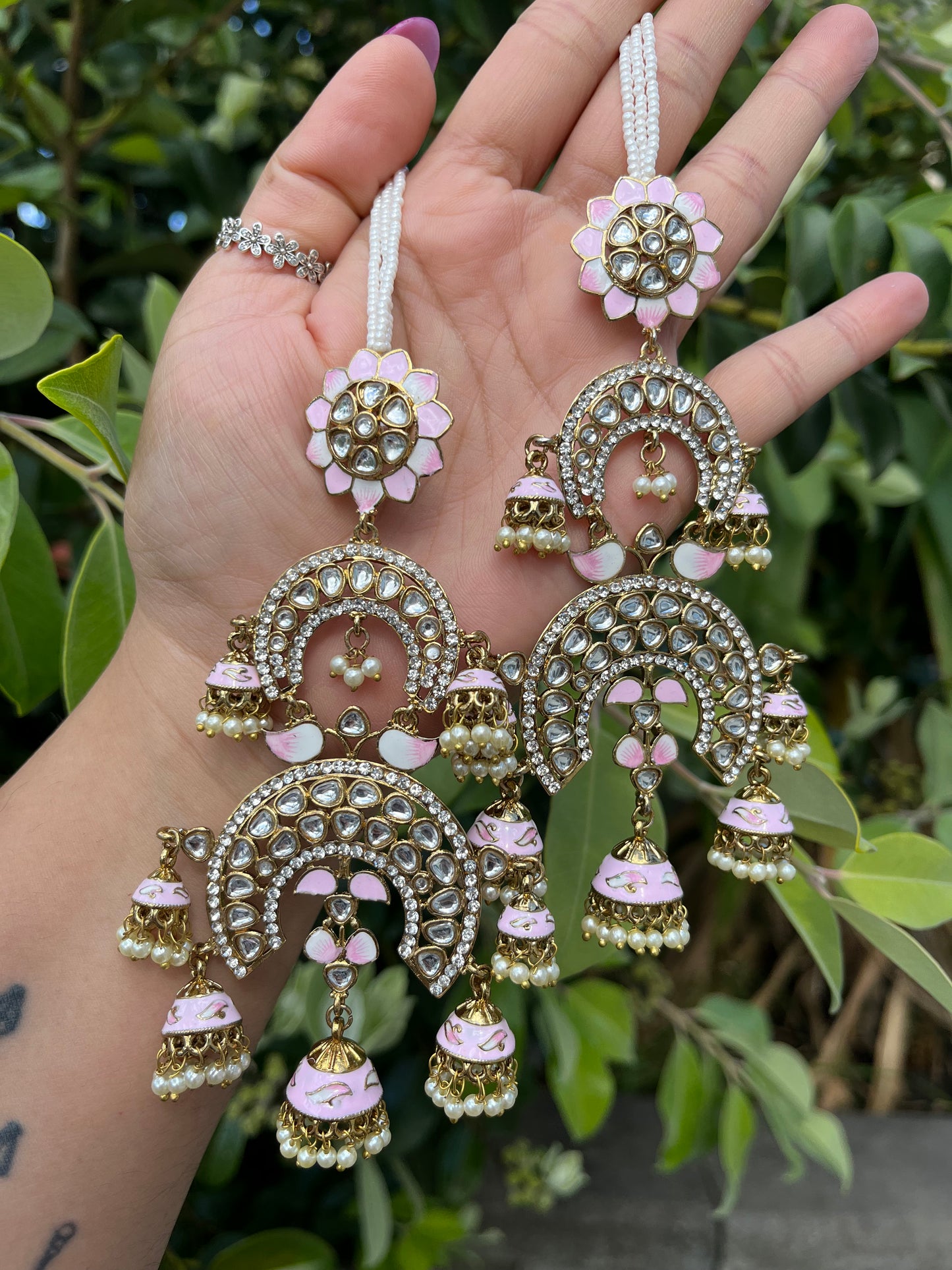 FMC245 - Kundan Earrings - $10 OFF