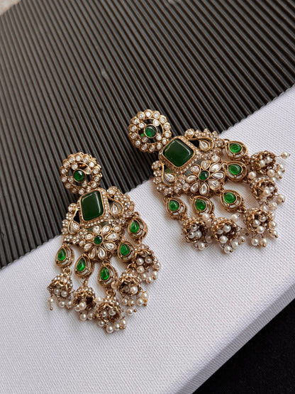 FMC765 - Kundan Earrings