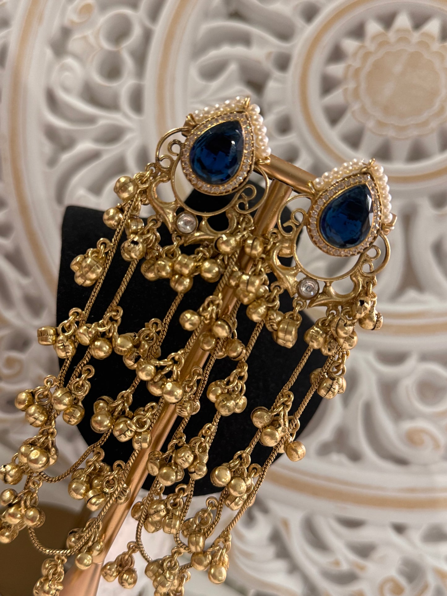 FMC979 - Brass (Kashmiri) Earrings