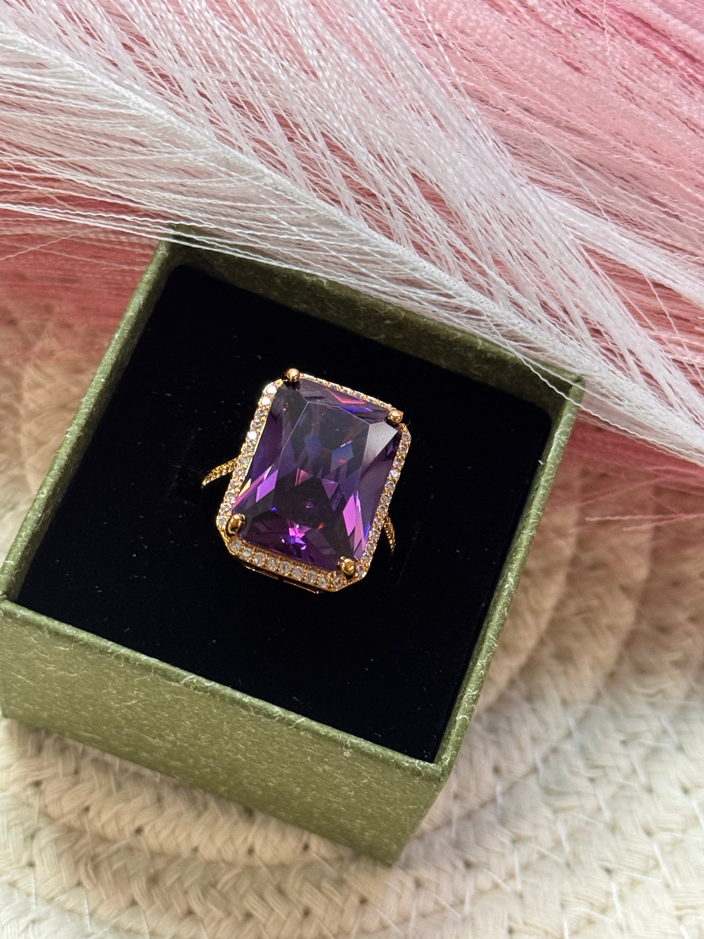 FMC864 - Statement Gold Plated Ring