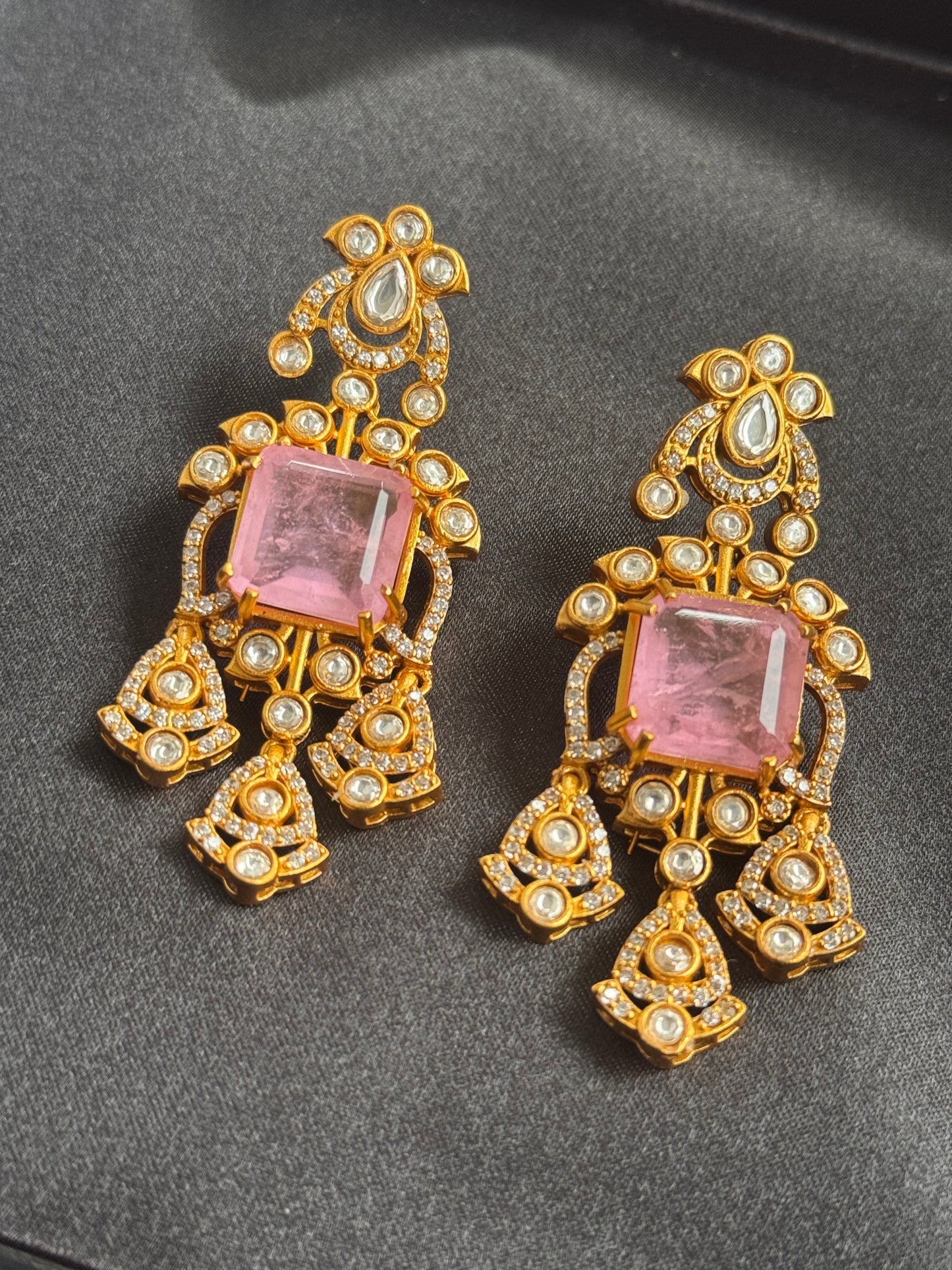 FMC789 - Mossanite Earrings