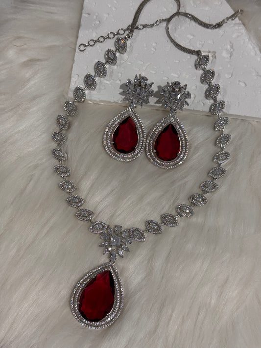 FMC2564 - AD Doublet Necklace Set