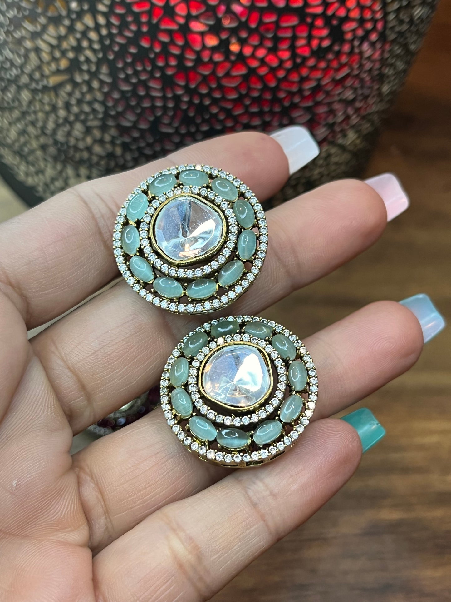 FMC1171 - Uncut kundan Studs