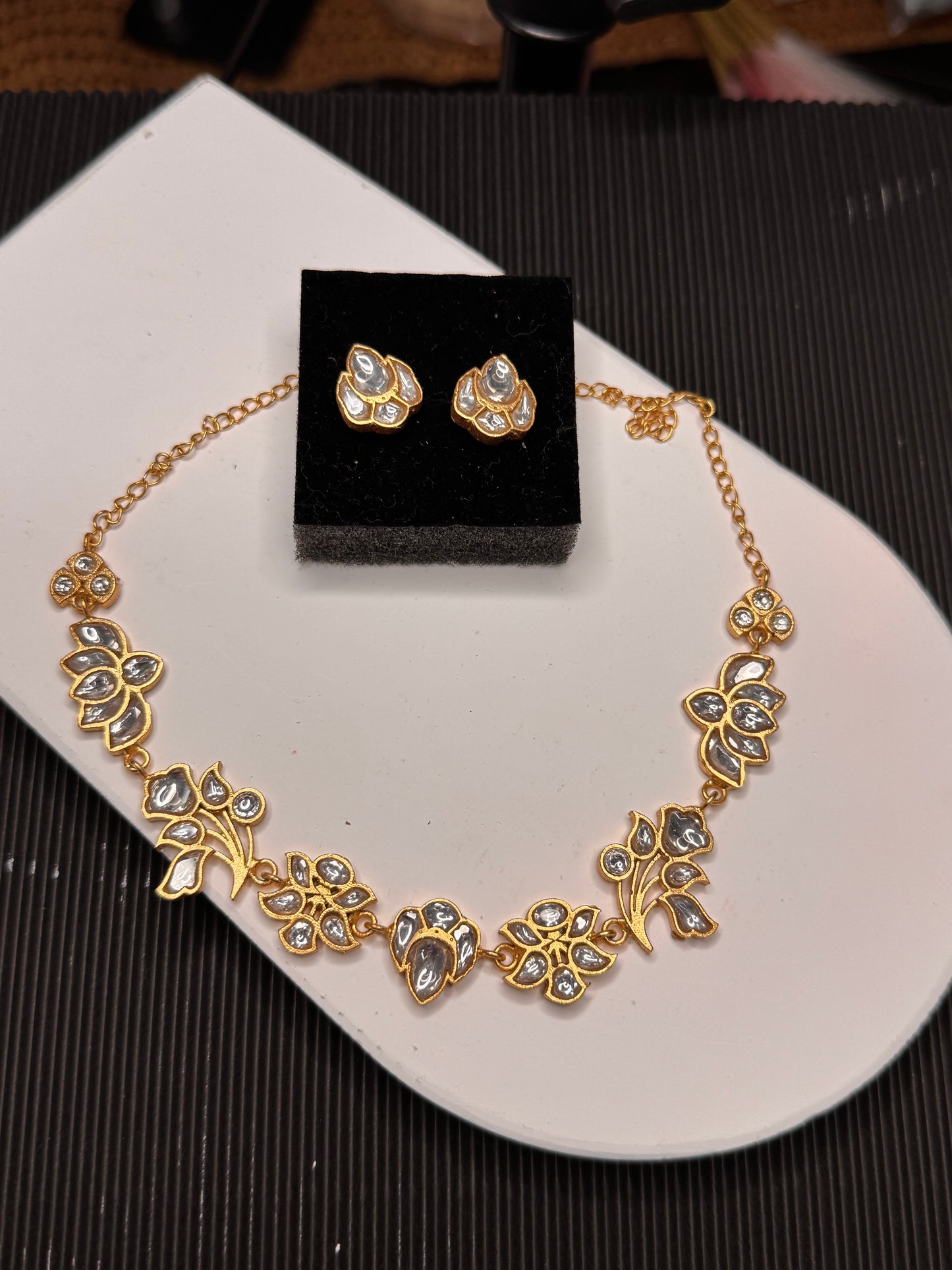 FMC1904 - Pachi Kundan Necklace